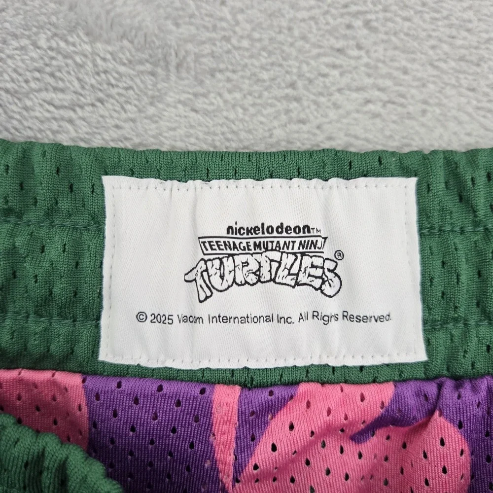 Puma X Teenage Mutant Ninja Turtles Reversible Shorts Mens XXL Green 630931-01